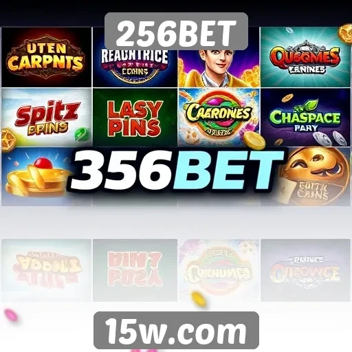 Análise da variedade de jogos disponíveis no 256BET